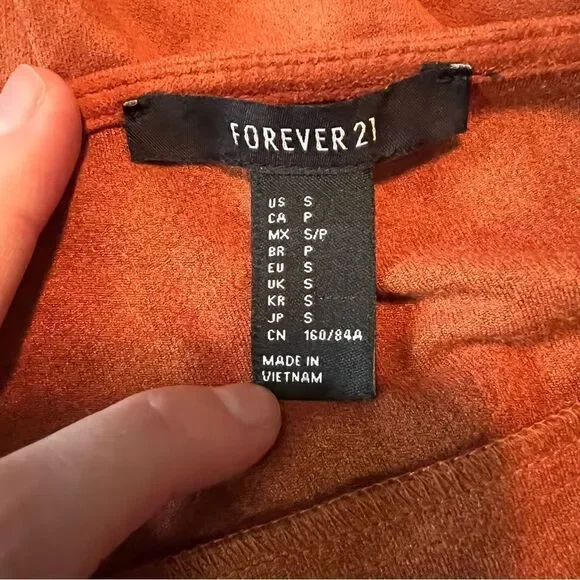 Forever 21 Rust Mini Dress - Picture 4 of 11